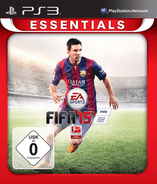 FIFA 15 box art for Playstation 3